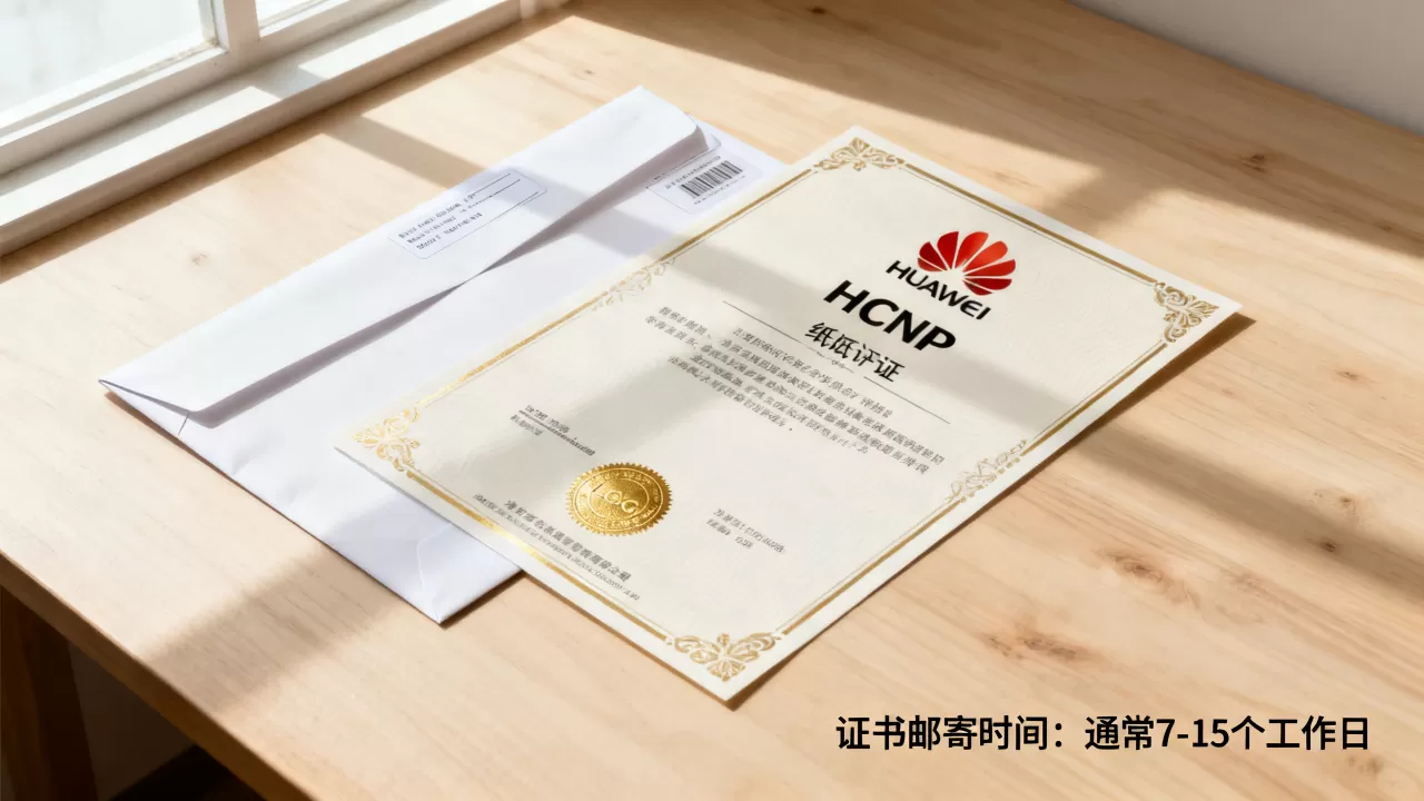 HCNP纸质证书多久能收到?华为认证考试证书邮寄时间 HCNP纸质证书多久能收到?华为认证考试证书邮寄时间