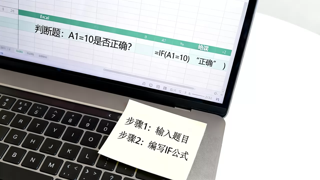 Excel判断题怎么做?excel判断题公式怎么写 Excel判断题怎么做?excel判断题公式怎么写