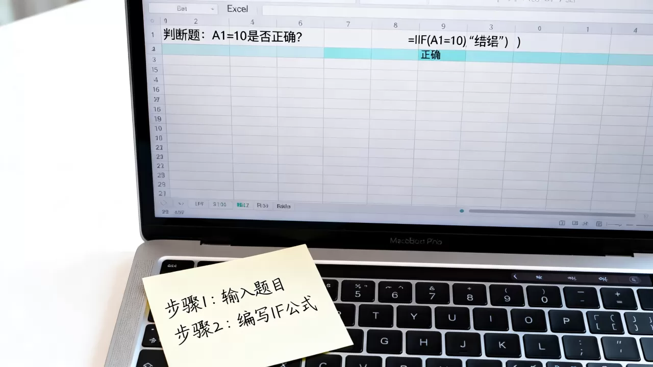 Excel判断题怎么做?excel判断题公式怎么写 Excel判断题怎么做?excel判断题公式怎么写