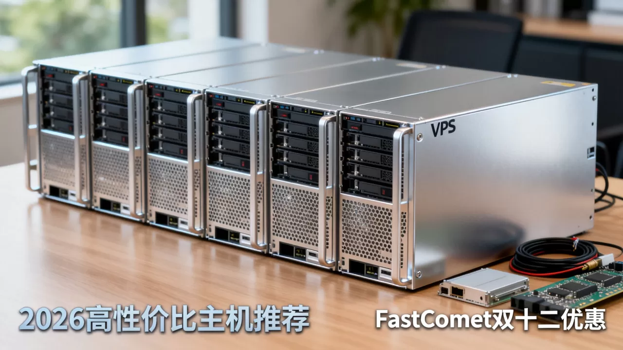 FastComet双十二主机VPS真的3折8折吗?2026年高性价比虚拟主机推荐 FastComet双十二主机VPS真的3折8折吗?2026年高性价比虚拟主机推荐