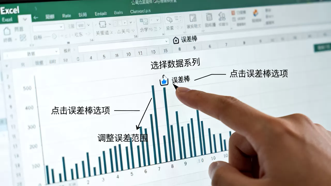 Excel误差棒怎么设置?excel error bar使用方法 Excel误差棒怎么设置?excel error bar使用方法