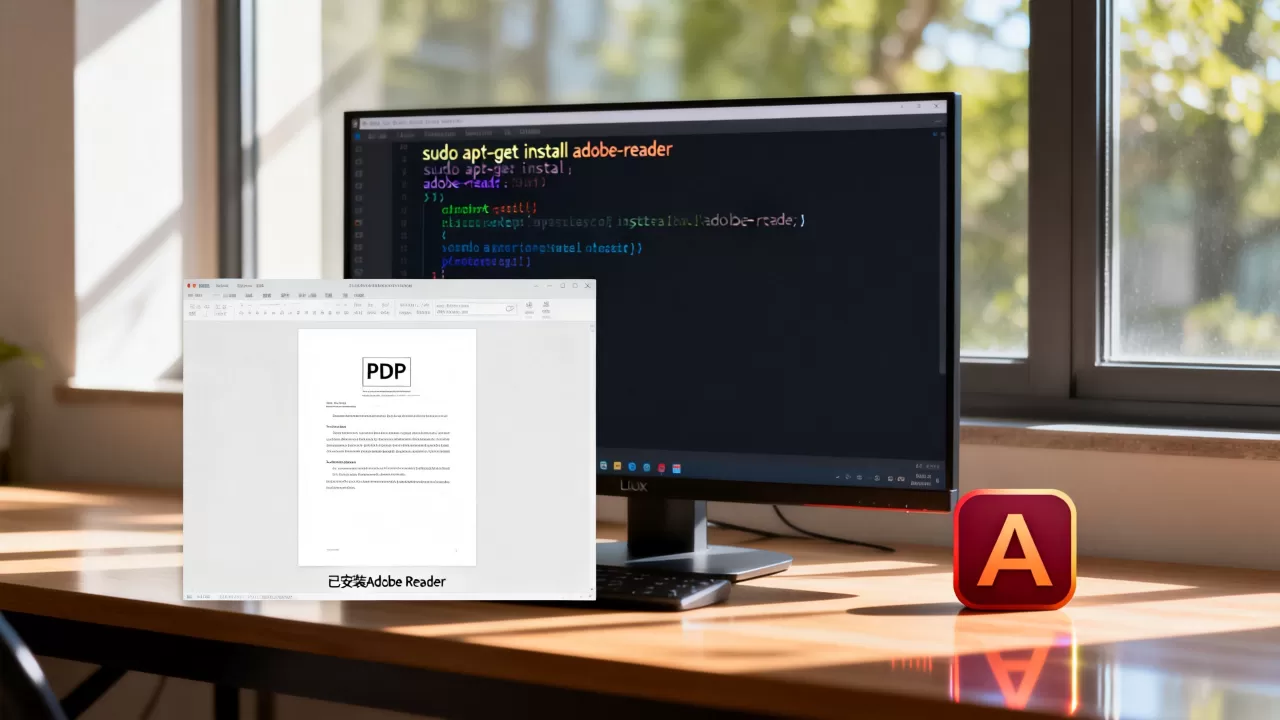 Linux下Adobe PDF怎么打开？linux安装adobe reader