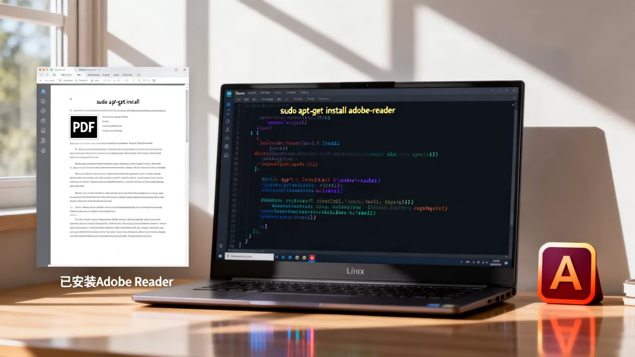 Linux下Adobe PDF怎么打开？linux安装adobe reader