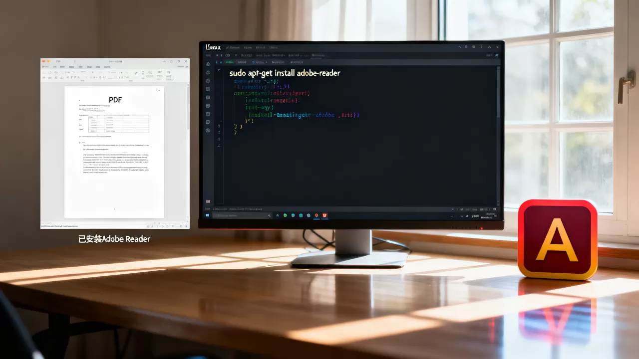 Linux下Adobe PDF怎么打开？linux安装adobe reader