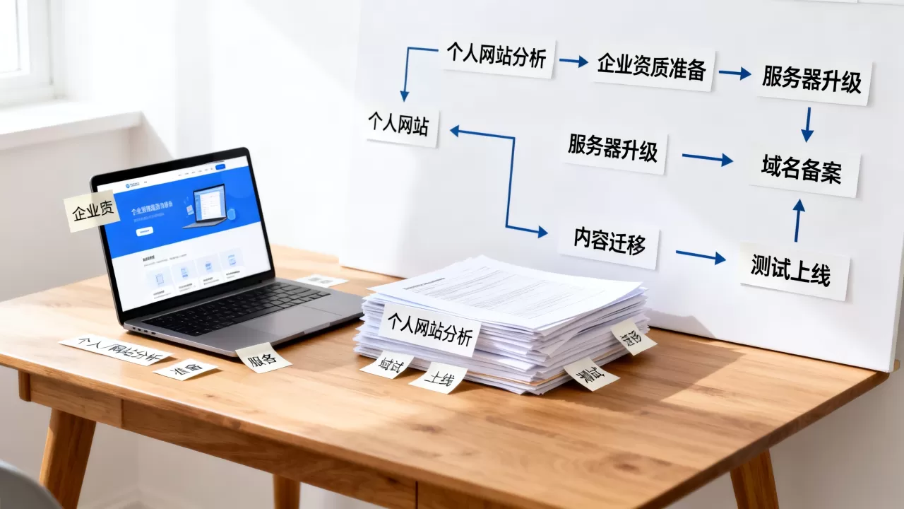 个人网站怎么转企业网站?个人网站升级企业网站流程 个人网站怎么转企业网站?个人网站升级企业网站流程