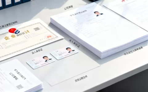 办理工商注册登记需要准备哪些材料？华为支付入网材料清单