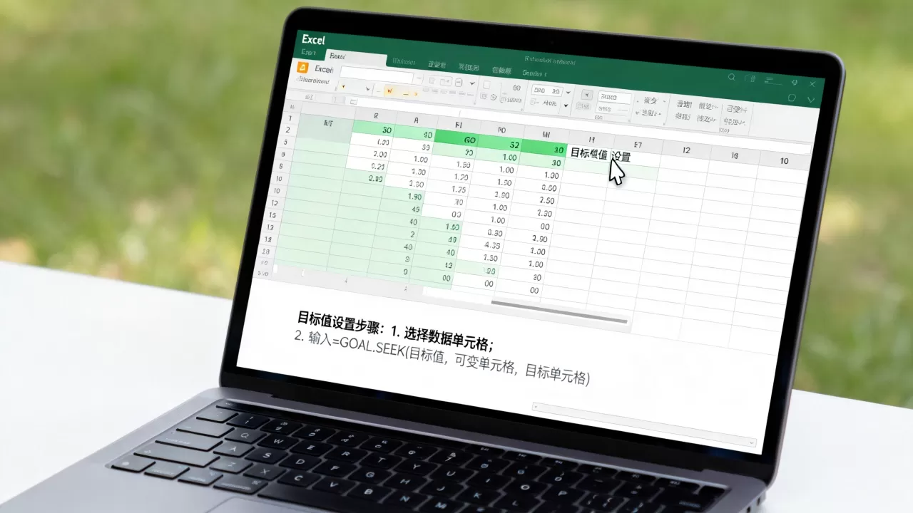 excel目标值怎么设置?excel目标值函数公式 excel目标值怎么设置?excel目标值函数公式