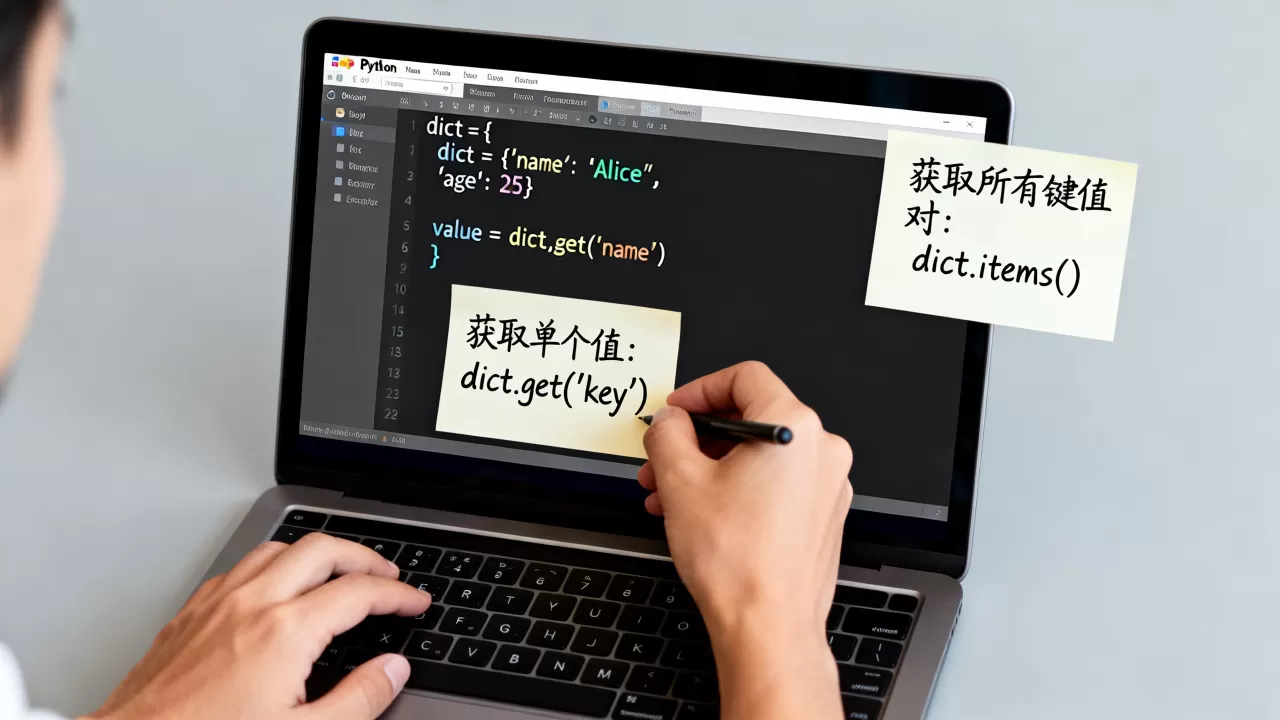Python怎么取值？Python获取字典键值对的方法