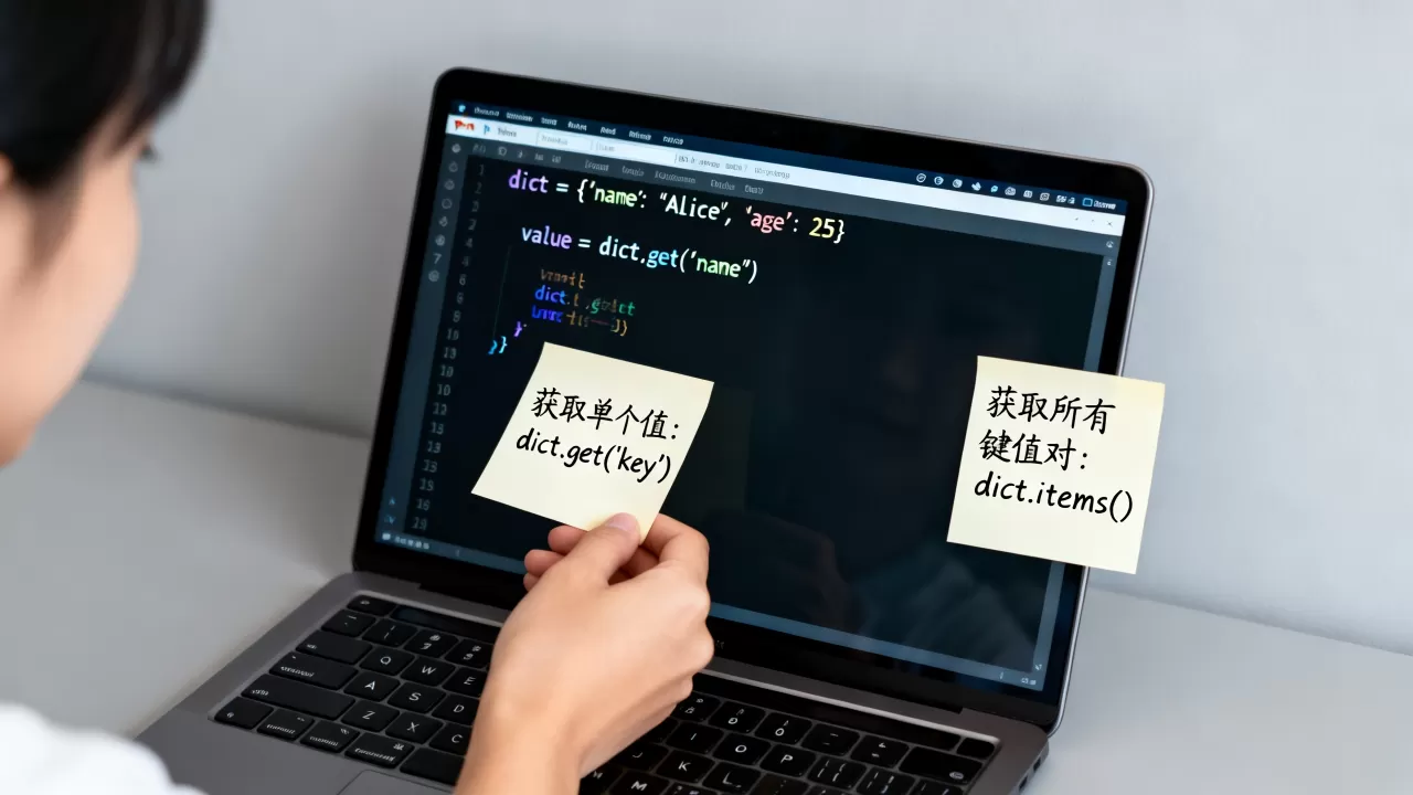 Python怎么取值？Python获取字典键值对的方法