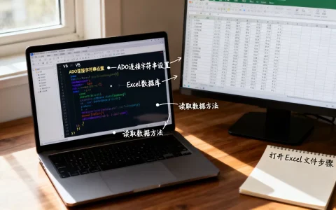 vb ado如何读取excel？vb ado连接excel数据库教程
