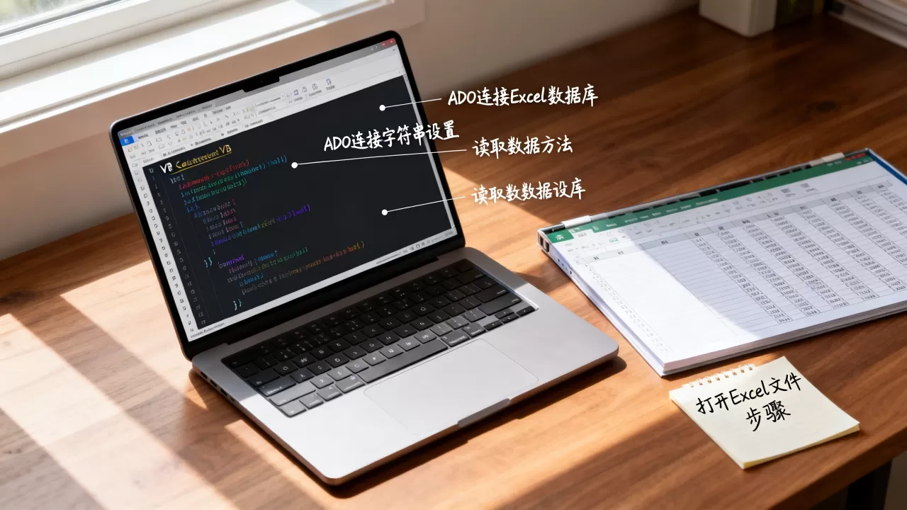 vb ado如何读取excel?vb ado连接excel数据库教程 vb ado如何读取excel?vb ado连接excel数据库教程