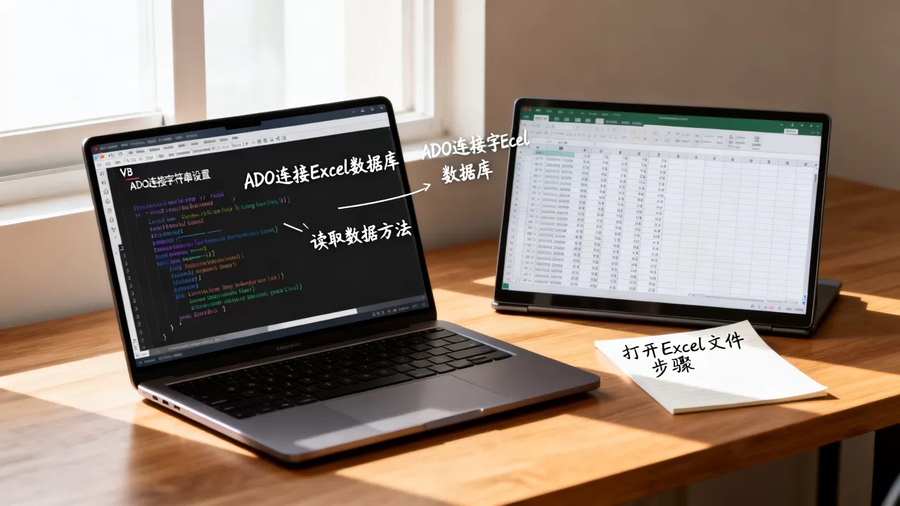 vb ado如何读取excel?vb ado连接excel数据库教程 vb ado如何读取excel?vb ado连接excel数据库教程