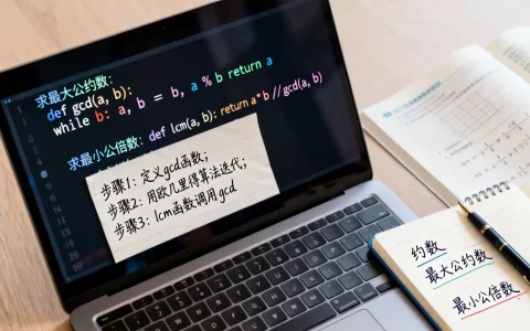 Python约数怎么求？python求最大公约数和最小公倍数