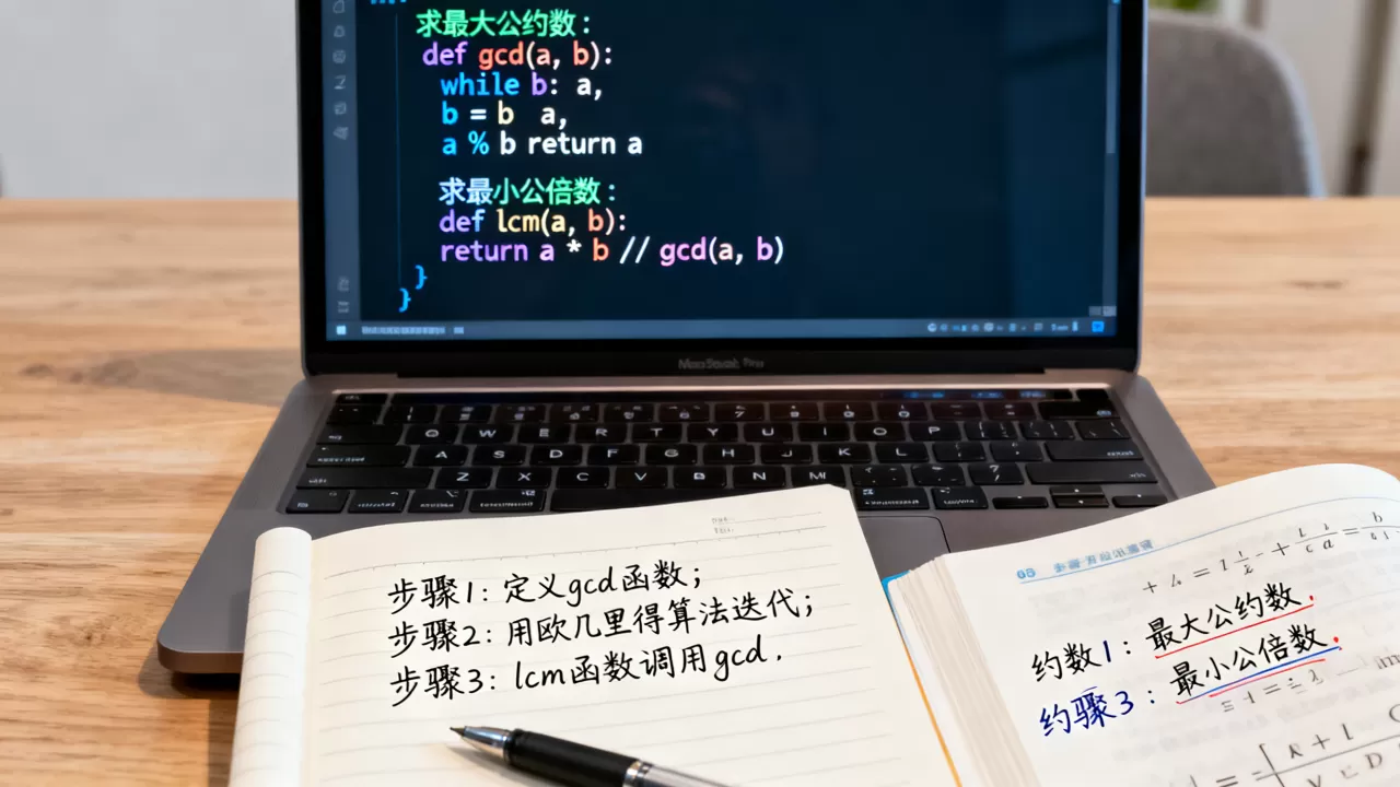 Python约数怎么求?python求最大公约数和最小公倍数 Python约数怎么求?python求最大公约数和最小公倍数