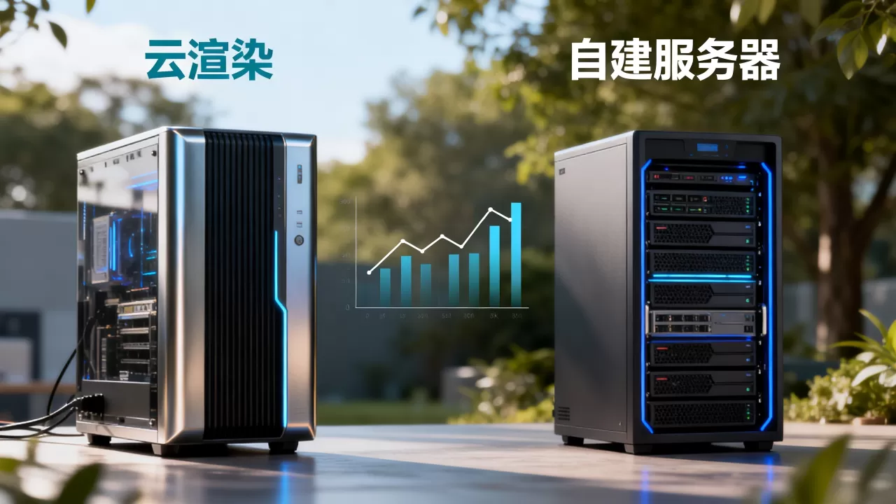 观望之后为何还是选择云渲染了？云渲染和自建服务器哪个划算