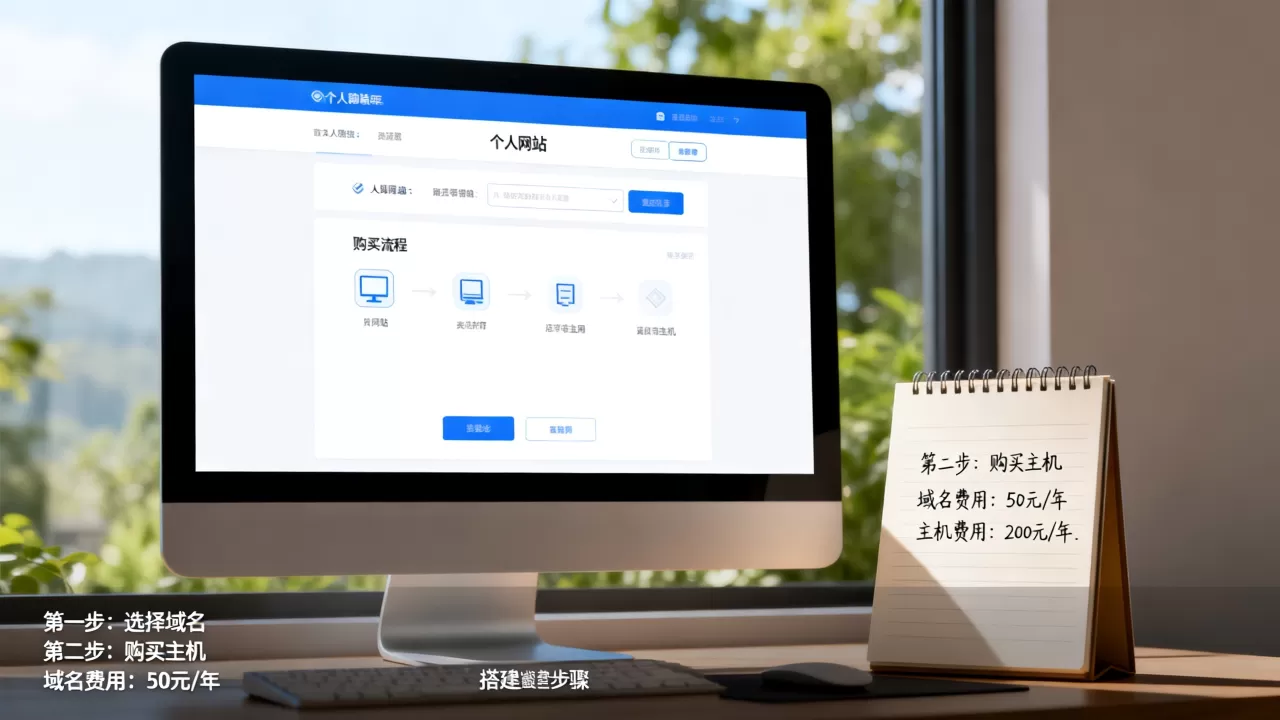 个人网站购买怎么操作？个人网站搭建费用多少钱