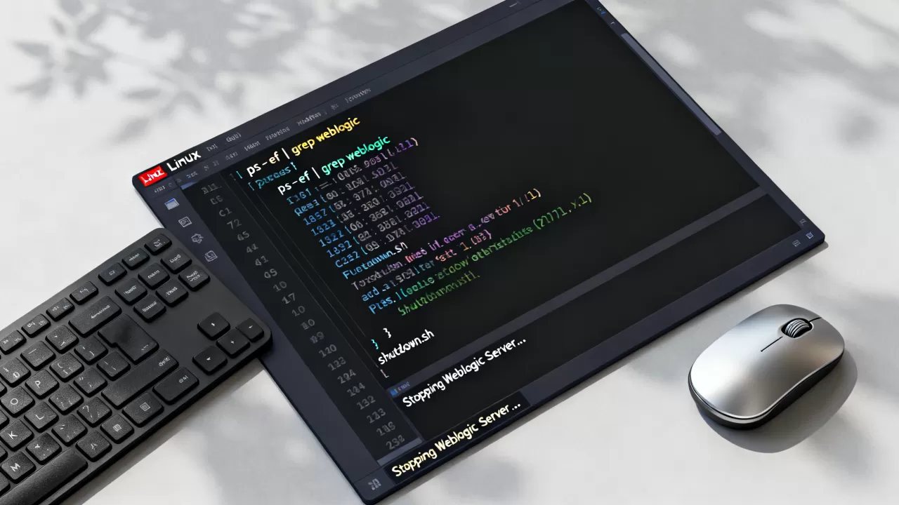 Linux下如何关闭Weblogic服务？weblogic停止进程命令详解