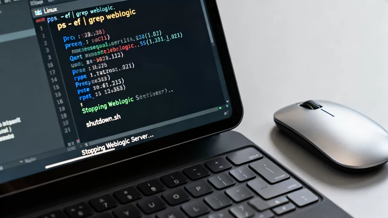 Linux下如何关闭Weblogic服务？weblogic停止进程命令详解