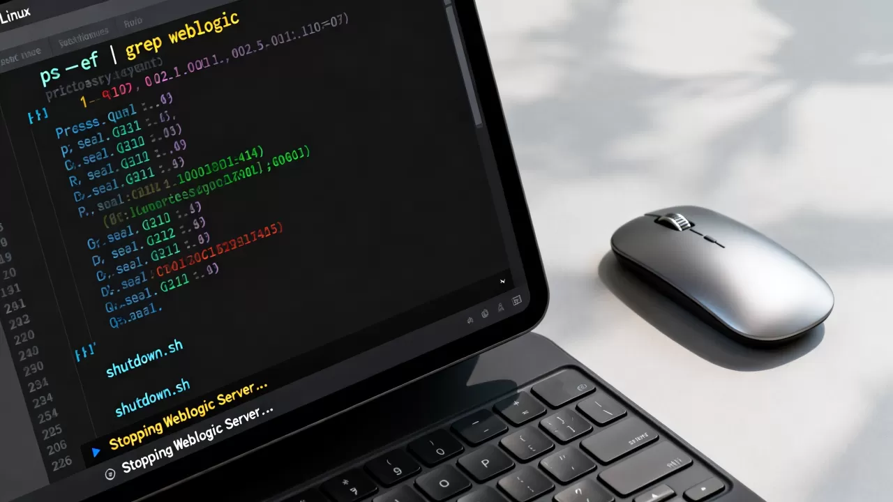 Linux下如何关闭Weblogic服务？weblogic停止进程命令详解