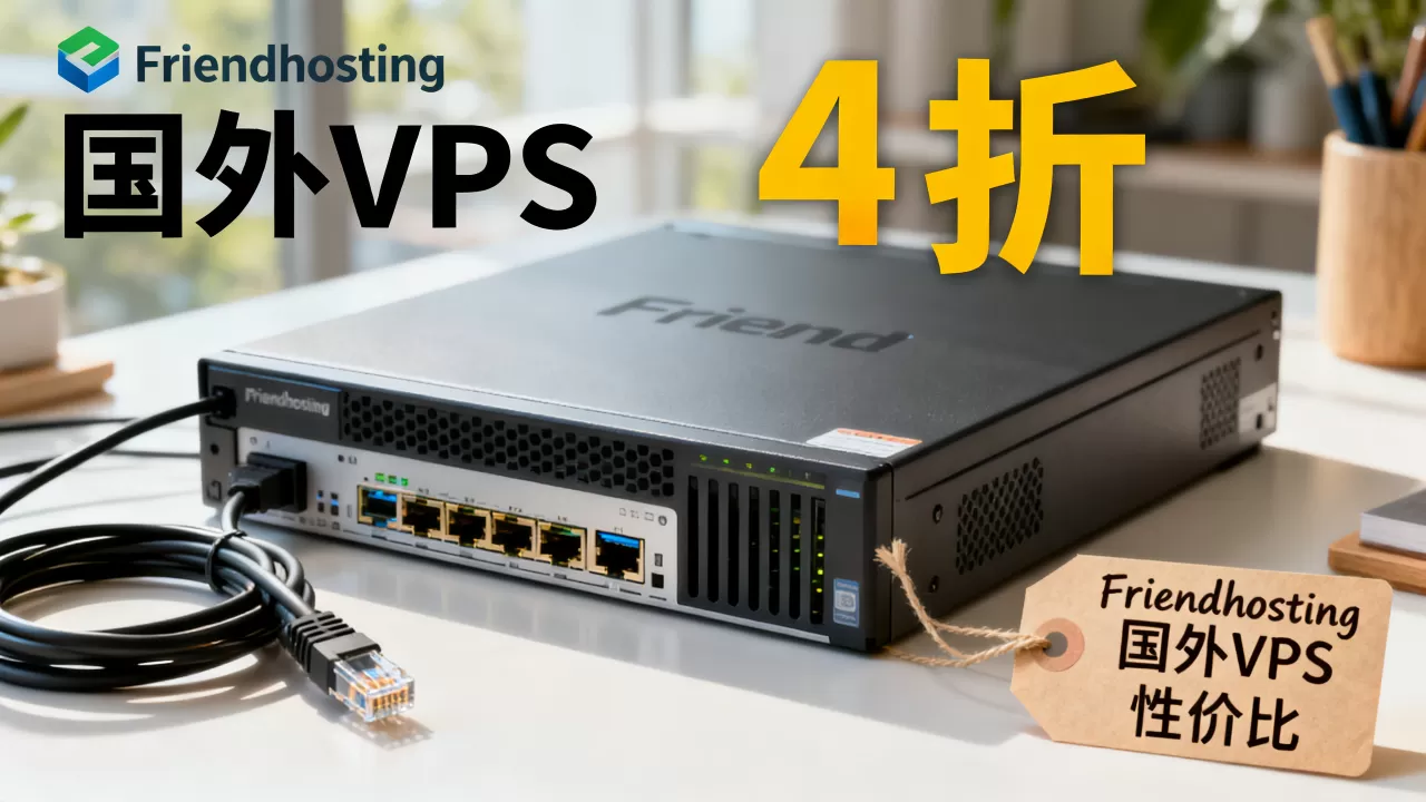 Friendhosting促销全场4折值得买吗?国外VPS推荐性价比 Friendhosting促销全场4折值得买吗?国外VPS推荐性价比