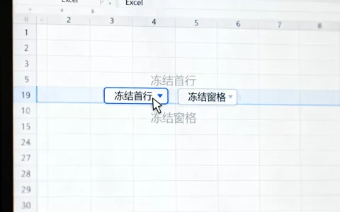 Excel怎么固定行？excel冻结首行和冻结窗格的区别