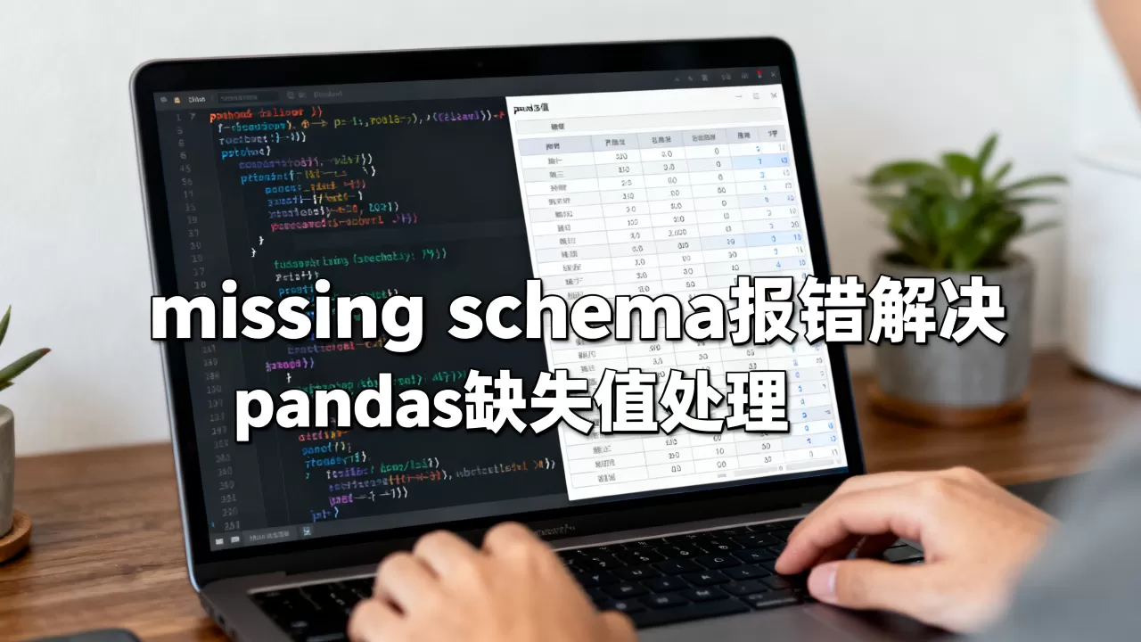 python missing schema报错如何解决？pandas缺失值处理技巧