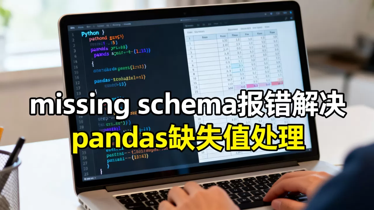 python missing schema报错如何解决？pandas缺失值处理技巧