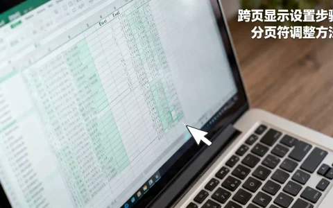 Excel跨页显示怎么设置？表格分页符怎么调整