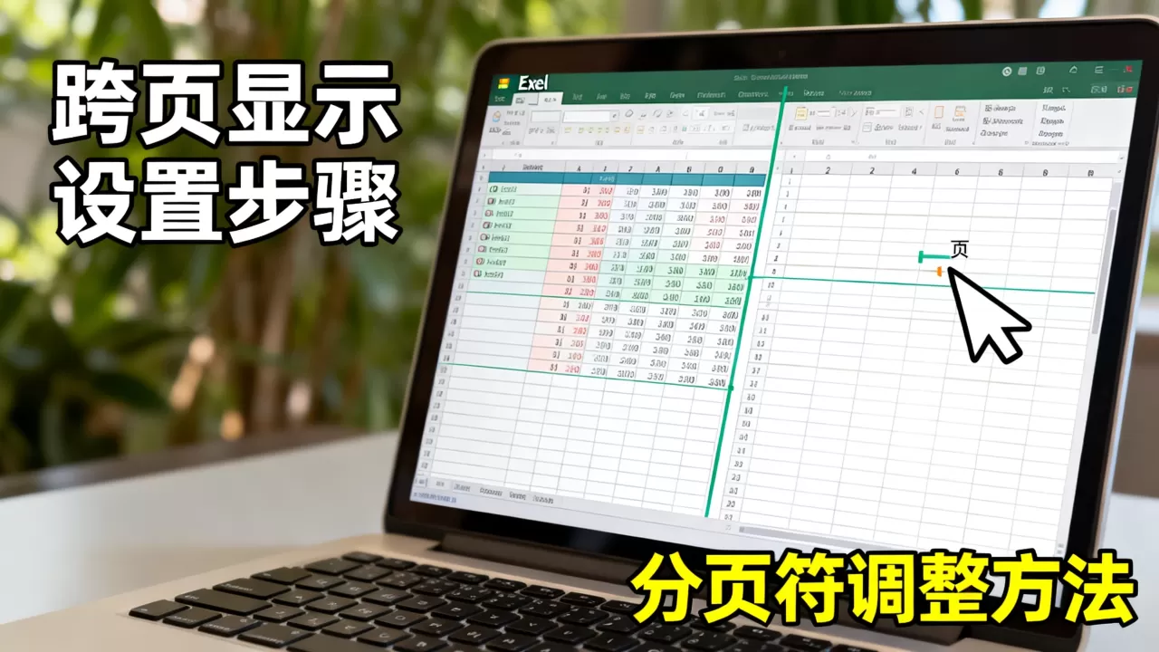 Excel跨页显示怎么设置?表格分页符怎么调整 Excel跨页显示怎么设置?表格分页符怎么调整