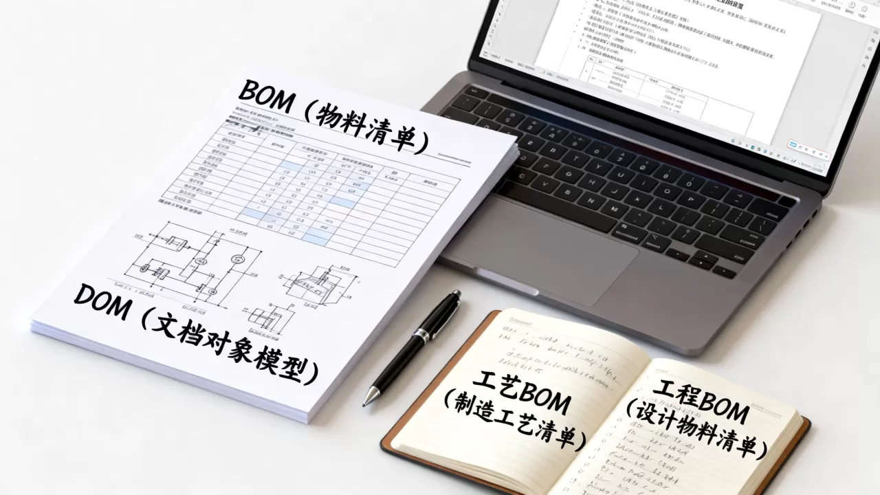 BOM和DOM有什么区别?工艺BOM和工程BOM的区别 BOM和DOM有什么区别?工艺BOM和工程BOM的区别