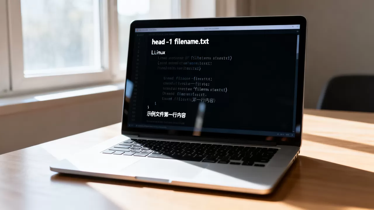 head -1 linux怎么用?查看Linux文件前1行内容的命令 head -1 linux怎么用?查看Linux文件前1行内容的命令