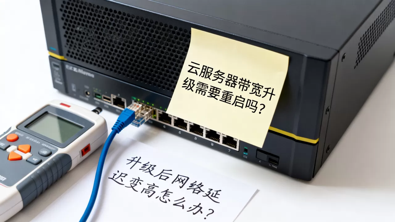 云服务器带宽升级需要重启吗?升级后网络延迟变高怎么办 云服务器带宽升级需要重启吗?升级后网络延迟变高怎么办