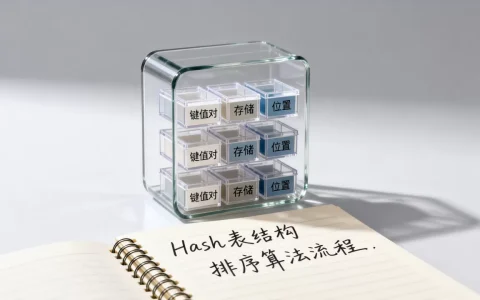 Hash存储排序原理是什么？Hash表排序算法详解