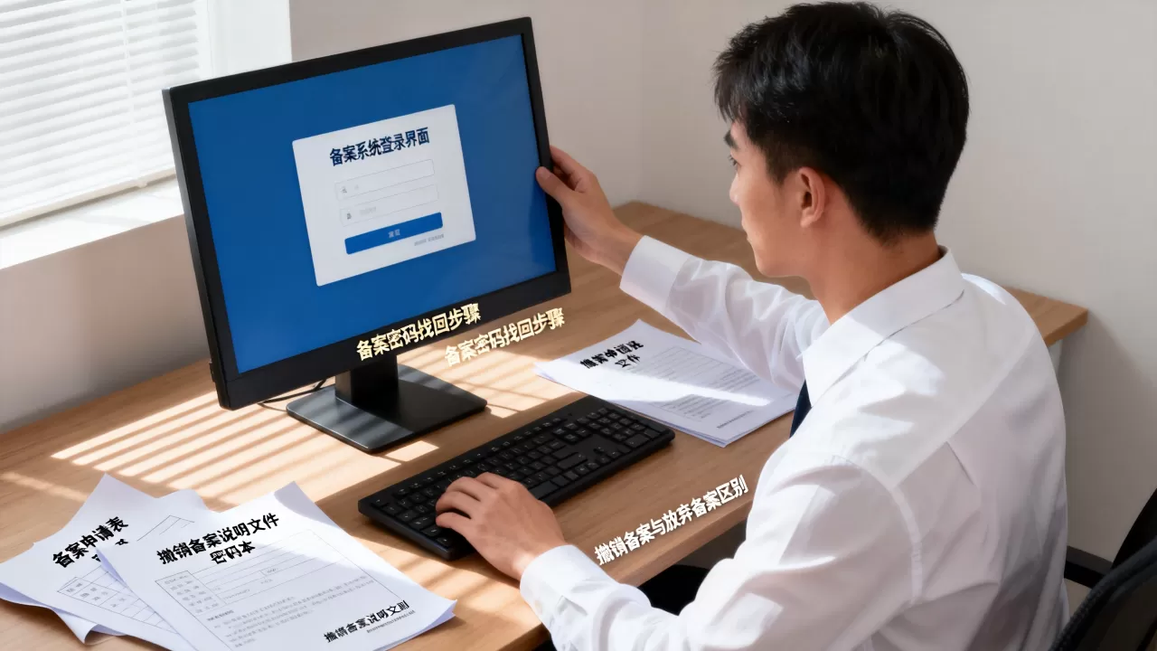 备案密码忘了怎么办?撤销备案与放弃备案的区别 备案密码忘了怎么办?撤销备案与放弃备案的区别