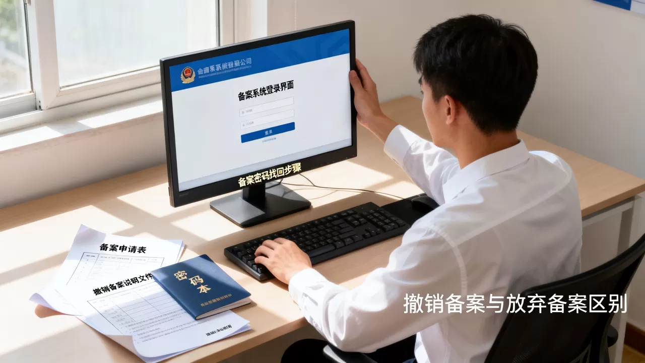 备案密码忘了怎么办?撤销备案与放弃备案的区别 备案密码忘了怎么办?撤销备案与放弃备案的区别