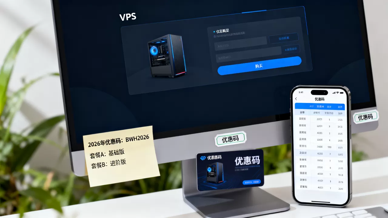 搬瓦工VPS怎么买?2026年最新优惠码及套餐选择指南 搬瓦工VPS怎么买?2026年最新优惠码及套餐选择指南