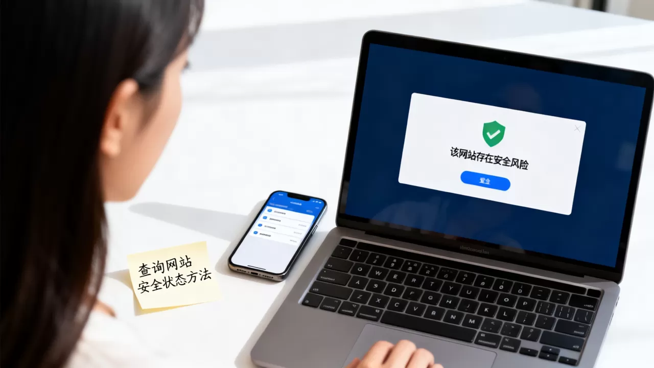 网站显示存在风险怎么办？如何查询网站安全状态