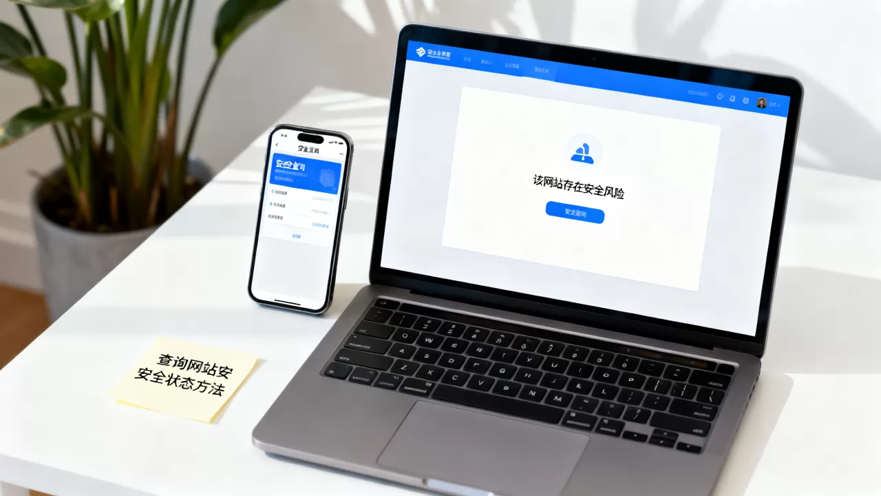 网站显示存在风险怎么办？如何查询网站安全状态