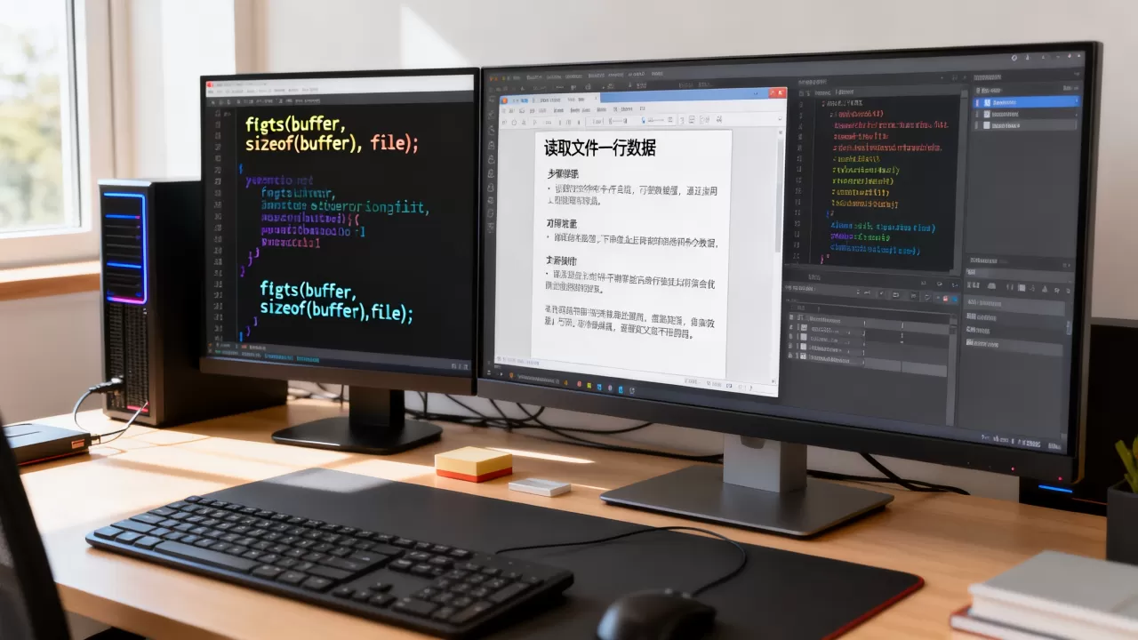 Linux C中fgets怎么用？fgets读取文件一行数据的详细用法