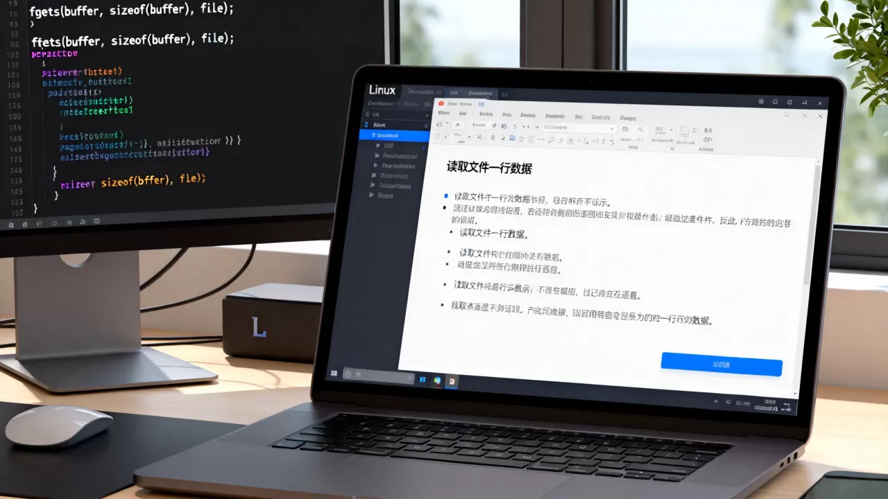 Linux C中fgets怎么用？fgets读取文件一行数据的详细用法