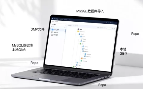 如何把DMP导入MySQL数据库_本地Git仓导入Repo
