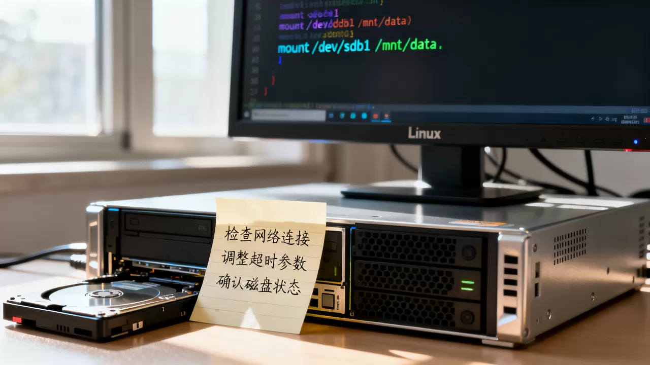 linux mount 超时怎么办?linux 挂载磁盘超时怎么解决 linux mount 超时怎么办?linux 挂载磁盘超时怎么解决