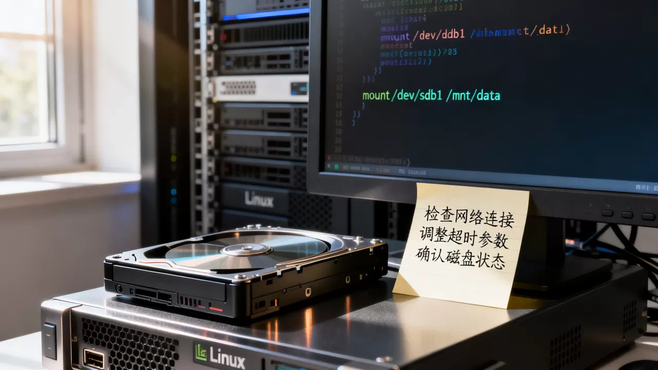 linux mount 超时怎么办?linux 挂载磁盘超时怎么解决 linux mount 超时怎么办?linux 挂载磁盘超时怎么解决
