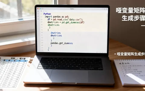 Python dmatrices怎么用？pandas生成哑变量矩阵
