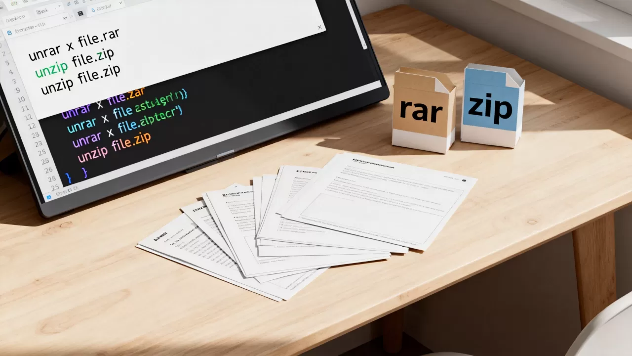 linux下rar和zip怎么解压?linux解压rar和zip文件命令 linux下rar和zip怎么解压?linux解压rar和zip文件命令