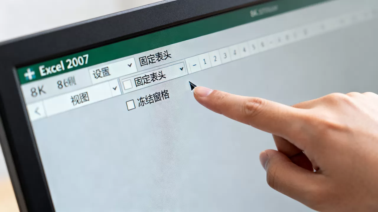 Excel 2007 固定表头怎么设置?excel固定表头冻结窗口 Excel 2007 固定表头怎么设置?excel固定表头冻结窗口