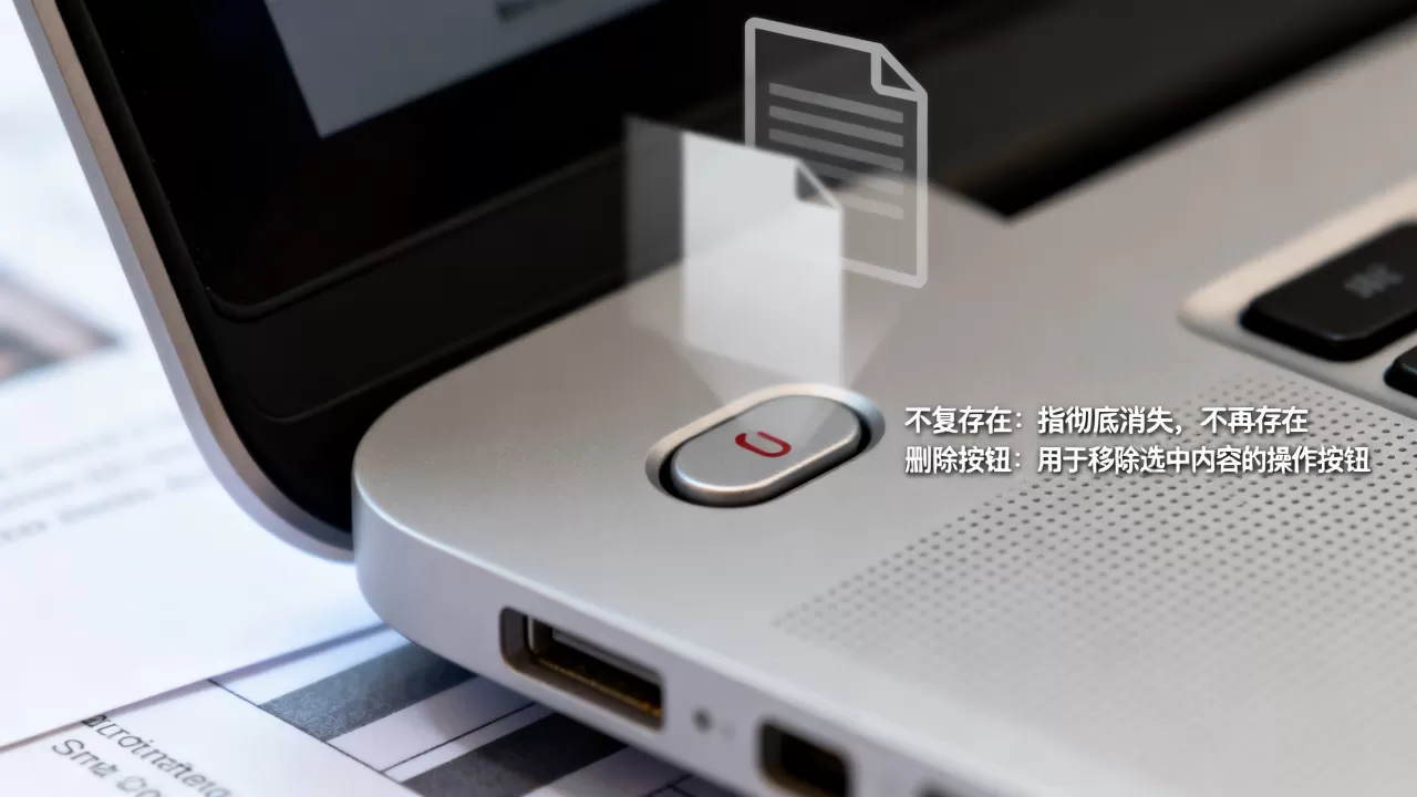 不复存在是什么意思?删除按钮的作用 不复存在是什么意思?删除按钮的作用