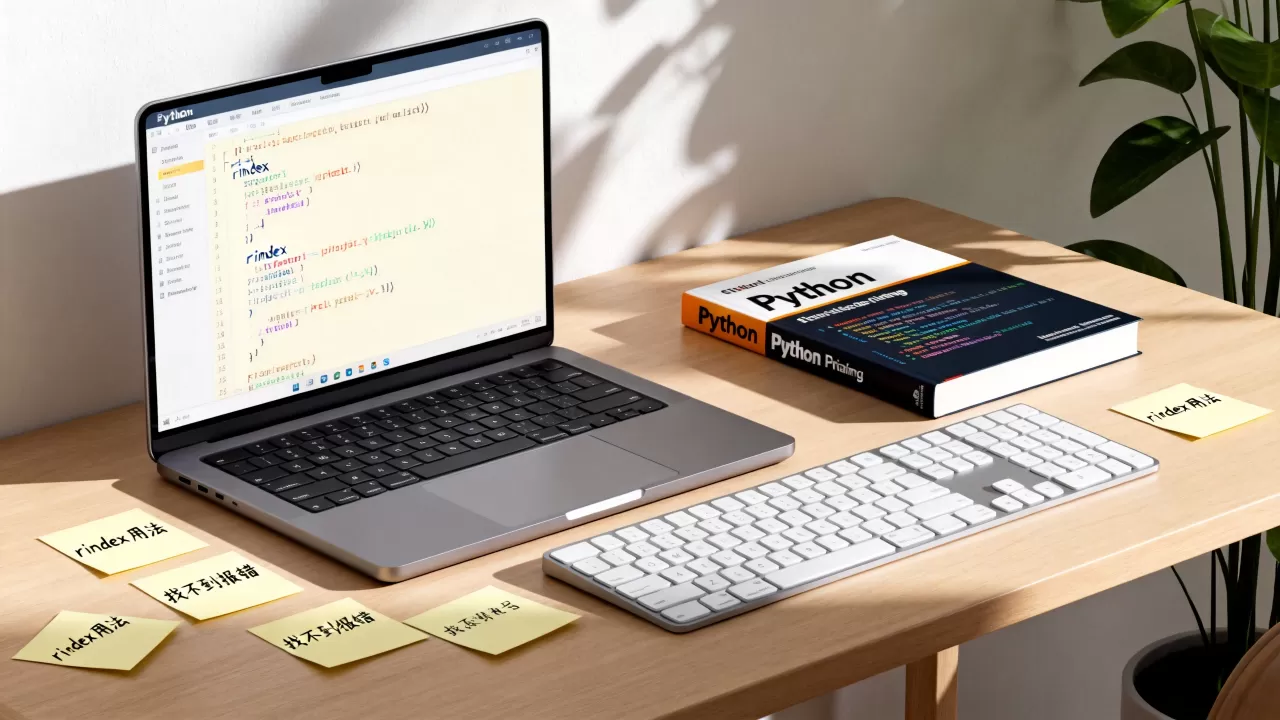 Python rindex找不到会报错吗?python rindex用法详解 Python rindex找不到会报错吗?python rindex用法详解