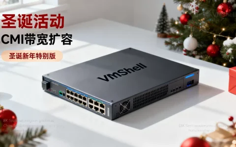 VmShell圣诞活动CMI带宽扩容了？VmShell圣诞新年特别版活动详情
