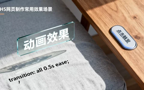 H5网站常用特效有哪些？h5网页制作特效代码